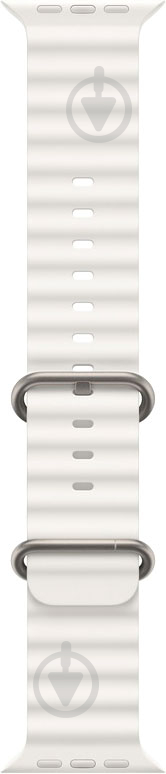 Ремінець Apple Watch 49 mm Ocean Band white (MQE93ZM/A) - фото 1