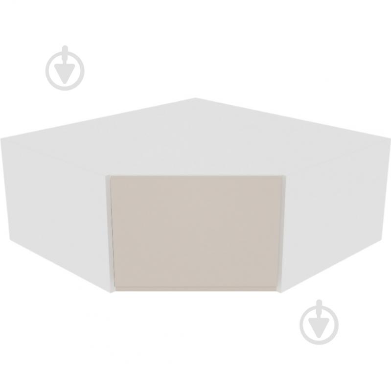 Шафа Влада (А 90х90 ліва) пломбір/білий Світ Меблів - фото 1 Шафа Влада (А 90х90 ліва) пломбір/білий Світ Меблів - фото 1