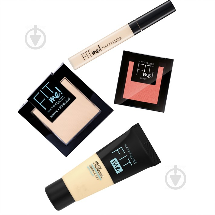 Крем тональний Maybelline New York Fit Me матуючий 100 Warm Ivory 30 мл - фото 4