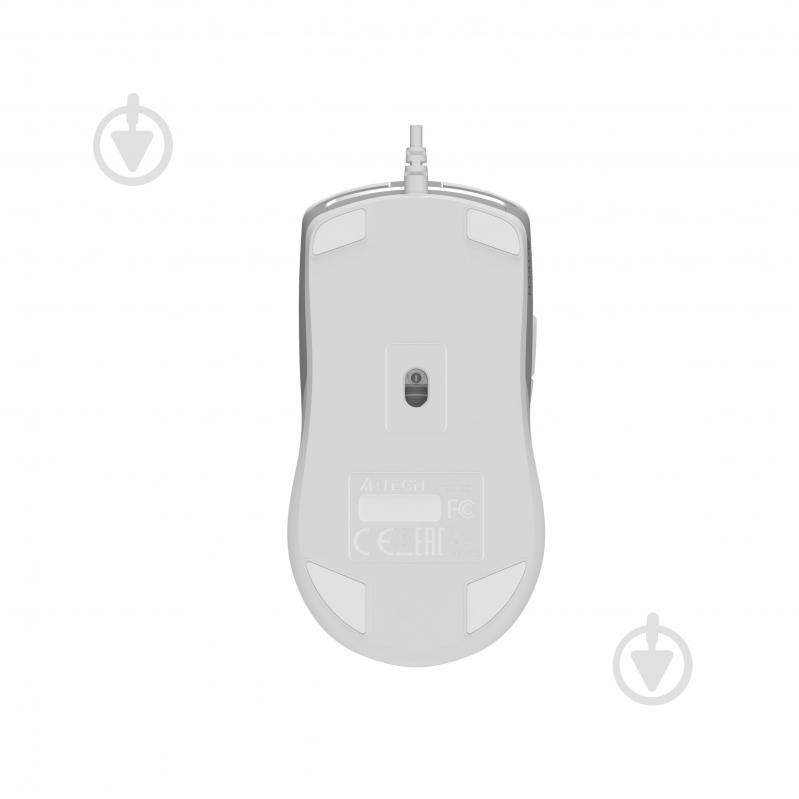 Мышь A4Tech USB, 3200 dpi, Double Click white (FM50 Plus (White)) - фото 11