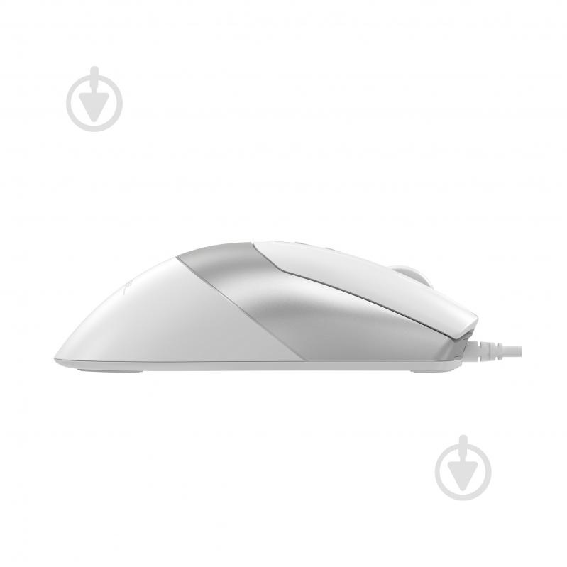 Мышь A4Tech USB, 3200 dpi, Double Click white (FM50 Plus (White)) - фото 3