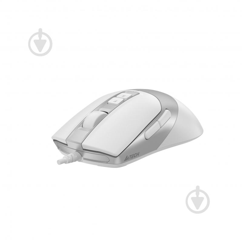 Мышь A4Tech USB, 3200 dpi, Double Click white (FM50 Plus (White)) - фото 5