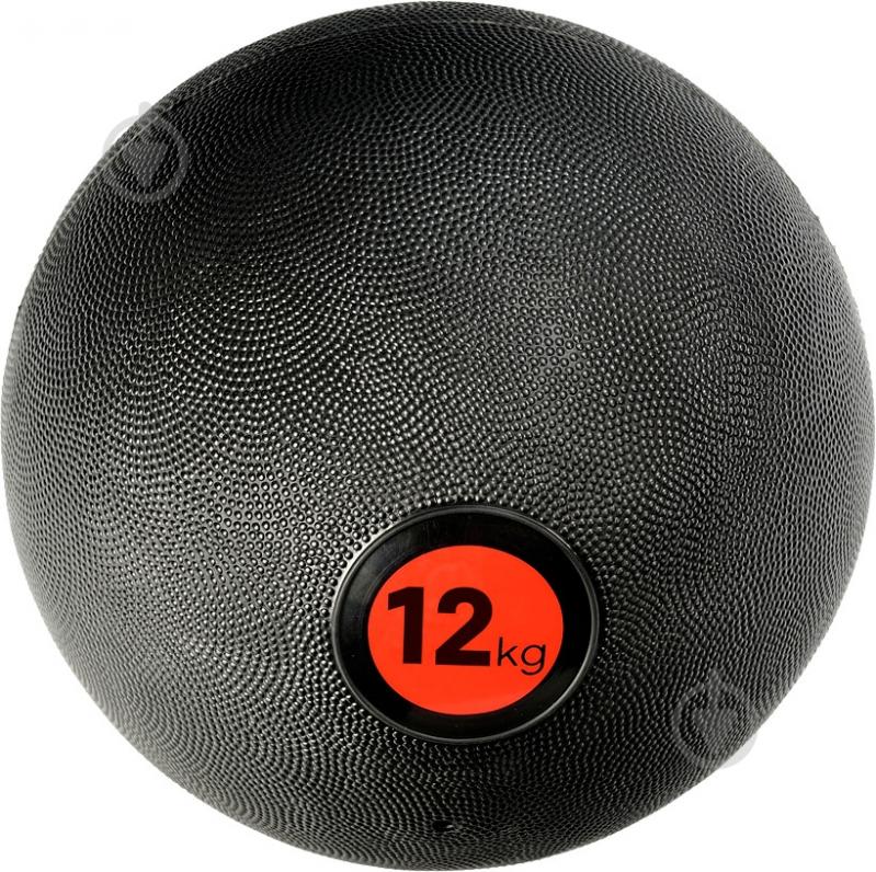 Слембол Reebok SlamBall RSB-10235 12 кг черный - фото 1 Слембол Reebok SlamBall RSB-10235 12 кг черный - фото 1