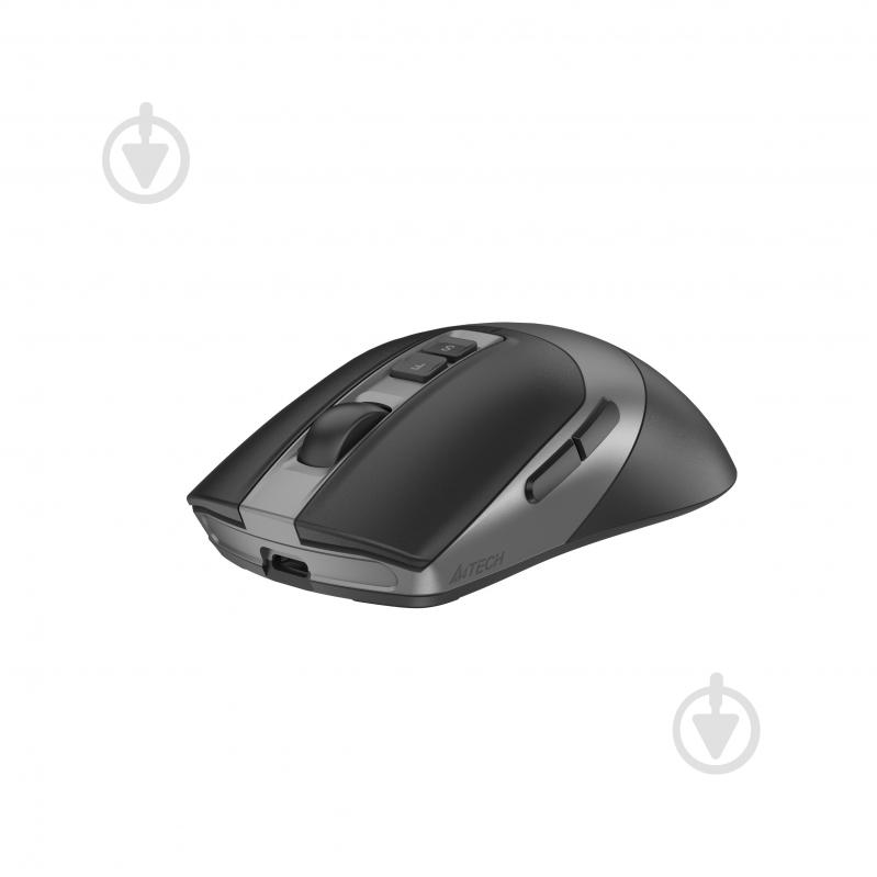 Мишка бездротова A4Tech Bluetooth / 2.4 ГГц, вбудований акумулятор, 3200DPI black (FB50C Plus (Black)) - фото 2