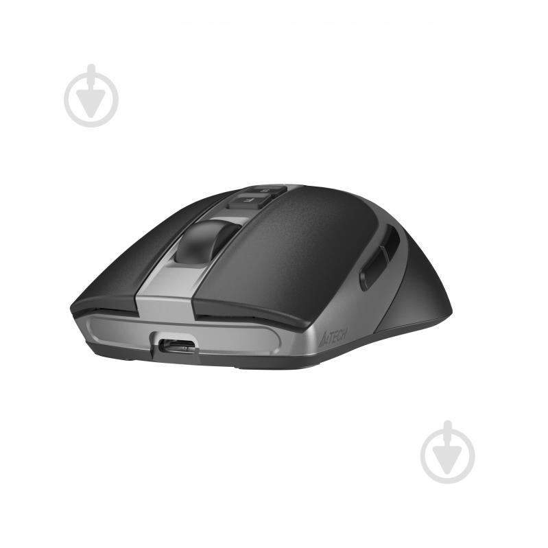 Мишка бездротова A4Tech Bluetooth / 2.4 ГГц, вбудований акумулятор, 3200DPI black (FB50C Plus (Black)) - фото 6