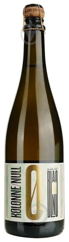 Вино деалкоголізоване Kolonne Null Sparkling Cuvee Blanc біле напівсолодке 0,75 л - фото 1 Вино деалкоголізоване Kolonne Null Sparkling Cuvee Blanc біле напівсолодке 0,75 л - фото 1