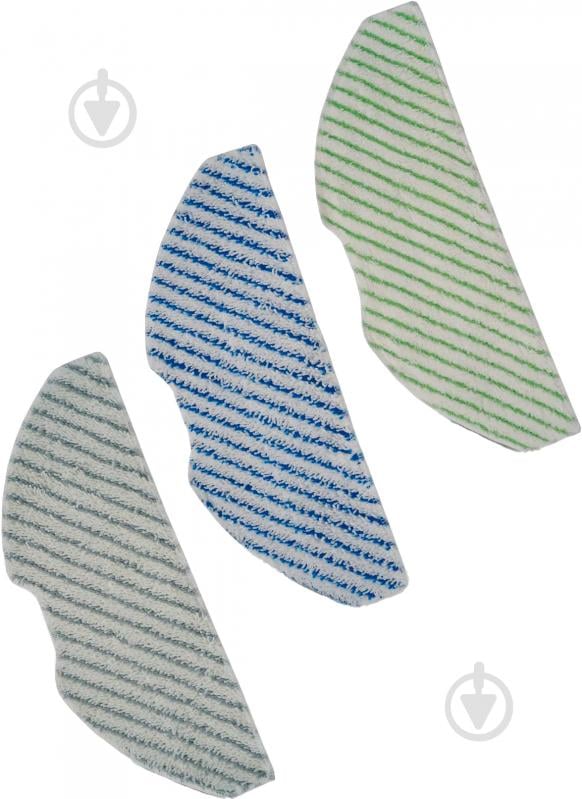 Набір мікрофібрових насадок Rowenta Xplorer Serie ZR185001 для роботів пилососів 75S/75S+ - фото 1 Набір мікрофібрових насадок Rowenta Xplorer Serie ZR185001 для роботів пилососів 75S/75S+ - фото 1