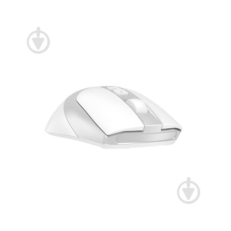 Мышь A4Tech беспроводная, 3200 dpi, двойной клик white (FG50 Plus (White)) - фото 6