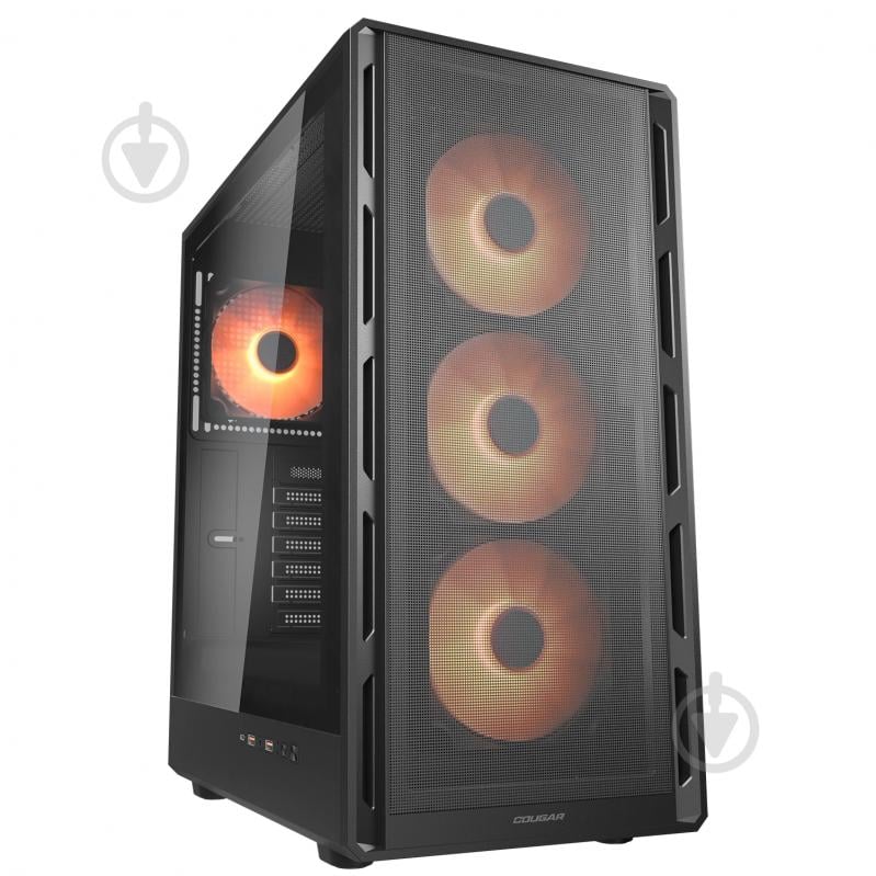Корпус Cougar AIRFACE PURE PRO Black, ATX/mATX/mini-ITX - фото 1