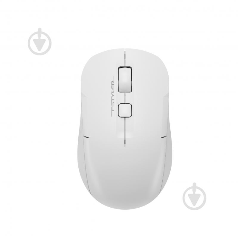 Мышь A4Tech 2.4 ГГц, встроенный аккумулятор, 2000 dpi white (FG16CS Air2 (White)) - фото 1