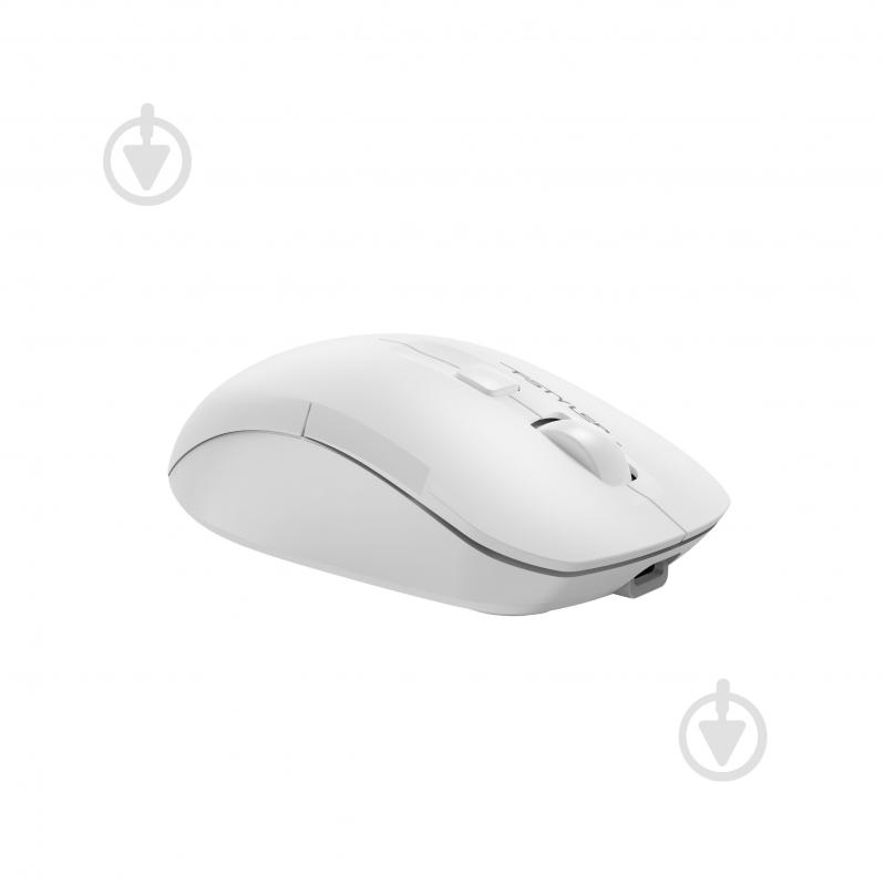 Мышь A4Tech 2.4 ГГц, встроенный аккумулятор, 2000 dpi white (FG16CS Air2 (White)) - фото 3
