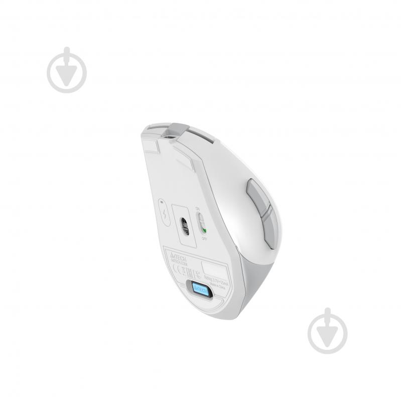 Мышь A4Tech беспроводная, 3200 dpi white (FG35C Plus (White)) - фото 10