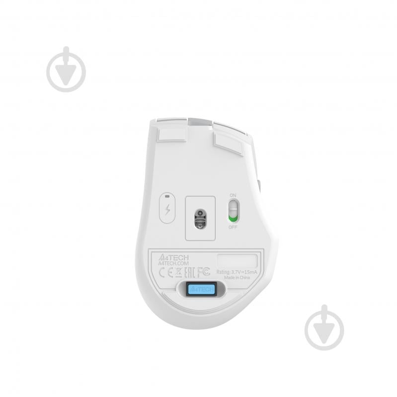 Мышь A4Tech беспроводная, 3200 dpi white (FG35C Plus (White)) - фото 12