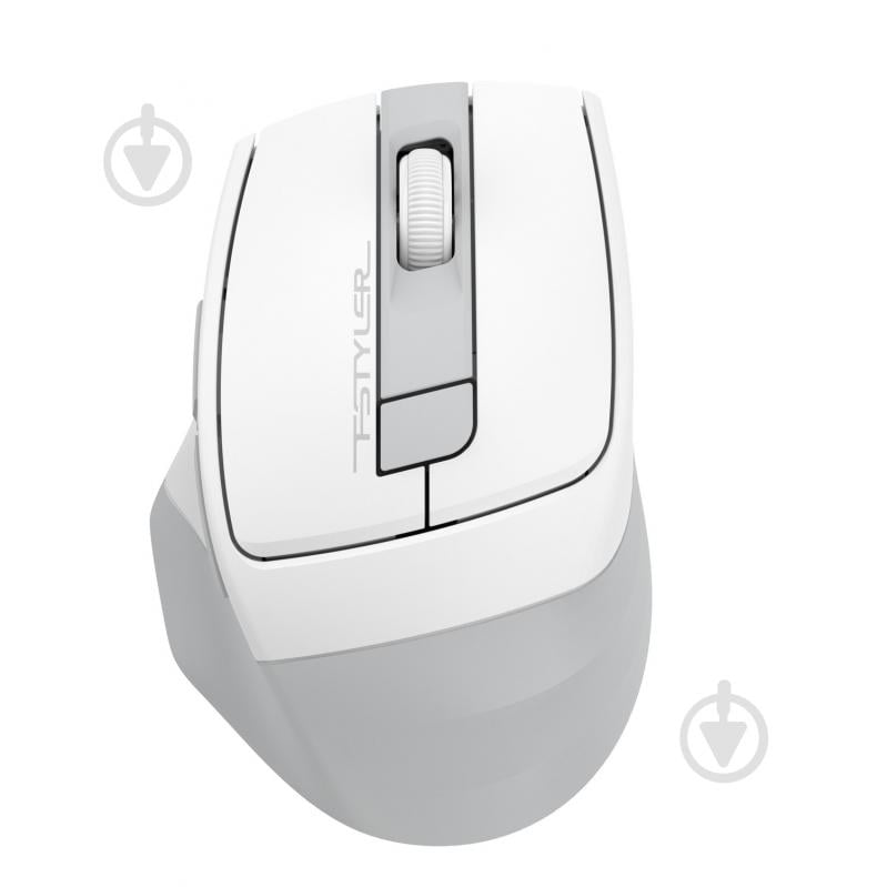 Мышь A4Tech беспроводная, 3200 dpi white (FG35C Plus (White)) - фото 1