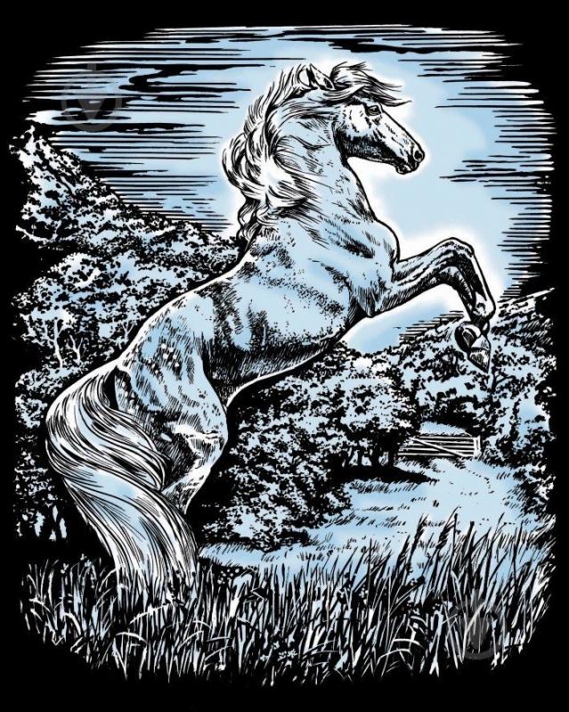 Набір для творчості Sequin Art ARTFOIL SILVER Stallion - фото 2