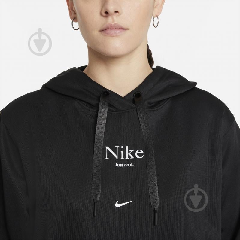 Джемпер Nike W NSW PK TREND HOODIE DO0780-010 р. XS черный - фото 3