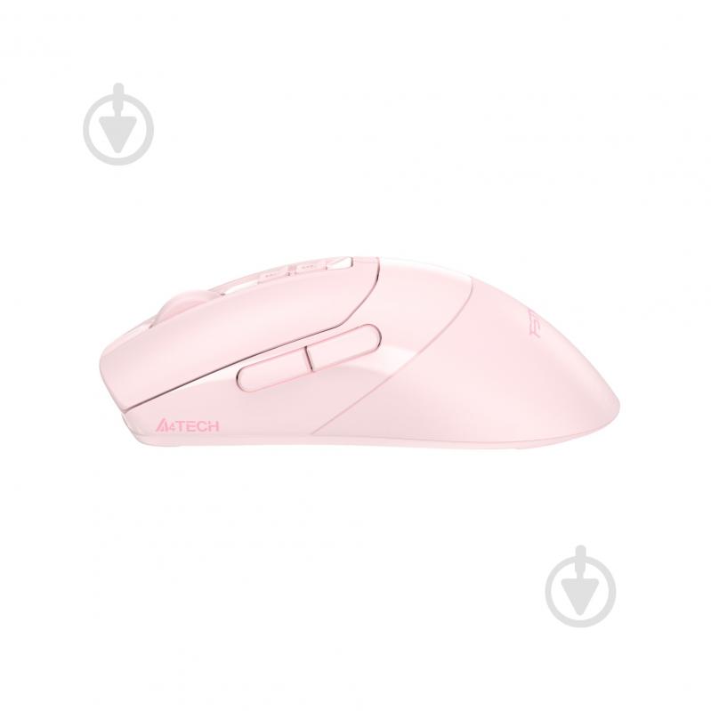 Миша A4Tech бездротова, USB, 3200 dpi, Double Click pink (FG50 Plus (Pink)) - фото 4