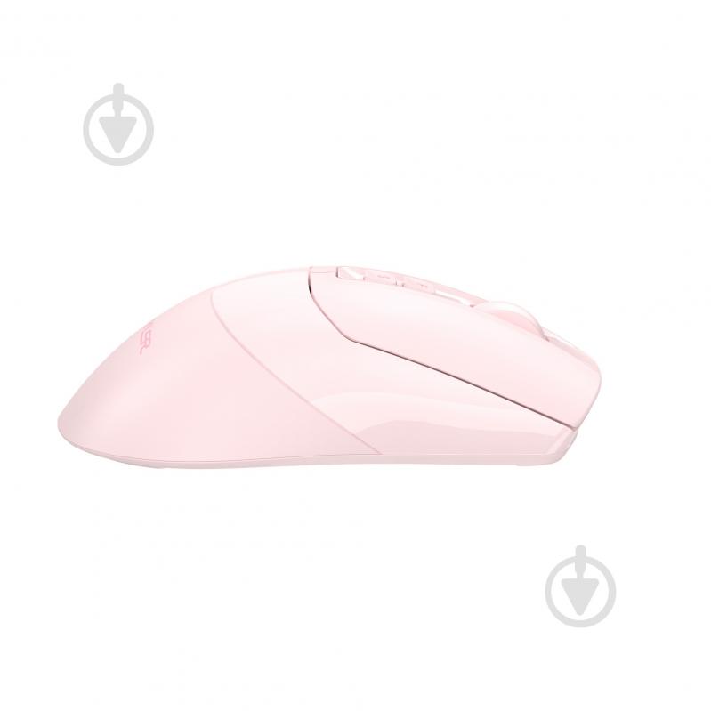 Миша A4Tech бездротова, USB, 3200 dpi, Double Click pink (FG50 Plus (Pink)) - фото 5
