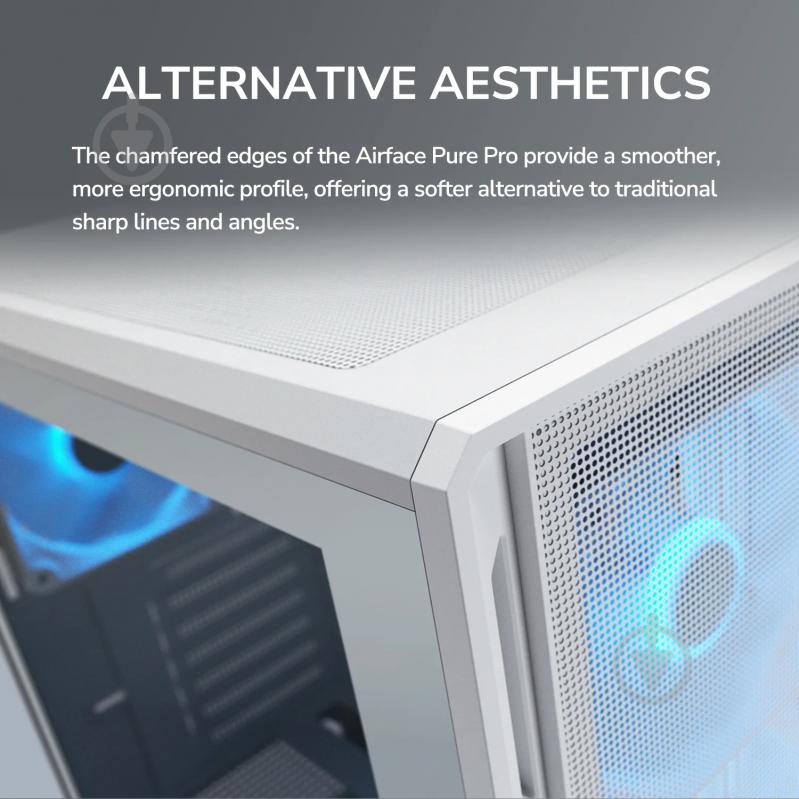 Корпус Cougar AIRFACE PURE PRO White, ATX/mATX/mini-ITX - фото 15