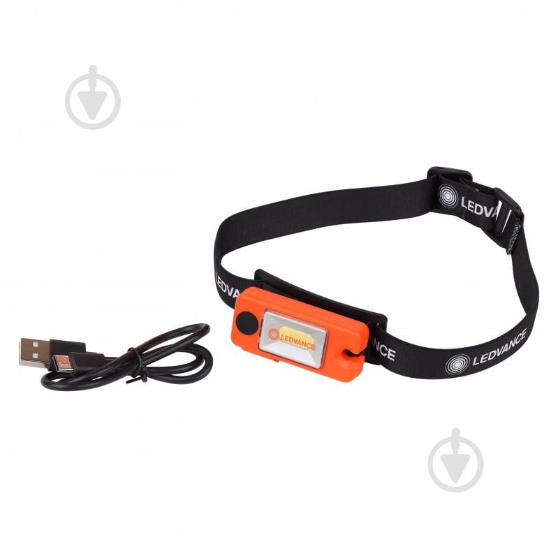 Фонарь налобный Ledvance FLASHLIGHT HEADLAMP RECHARGE MULTI-USE - фото 1