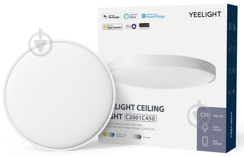ВІТРИНА! Смарт-світильник Yeelight C2001C450 Ceiling Light - 455mm - фото 1 ВІТРИНА! Смарт-світильник Yeelight C2001C450 Ceiling Light - 455mm - фото 1