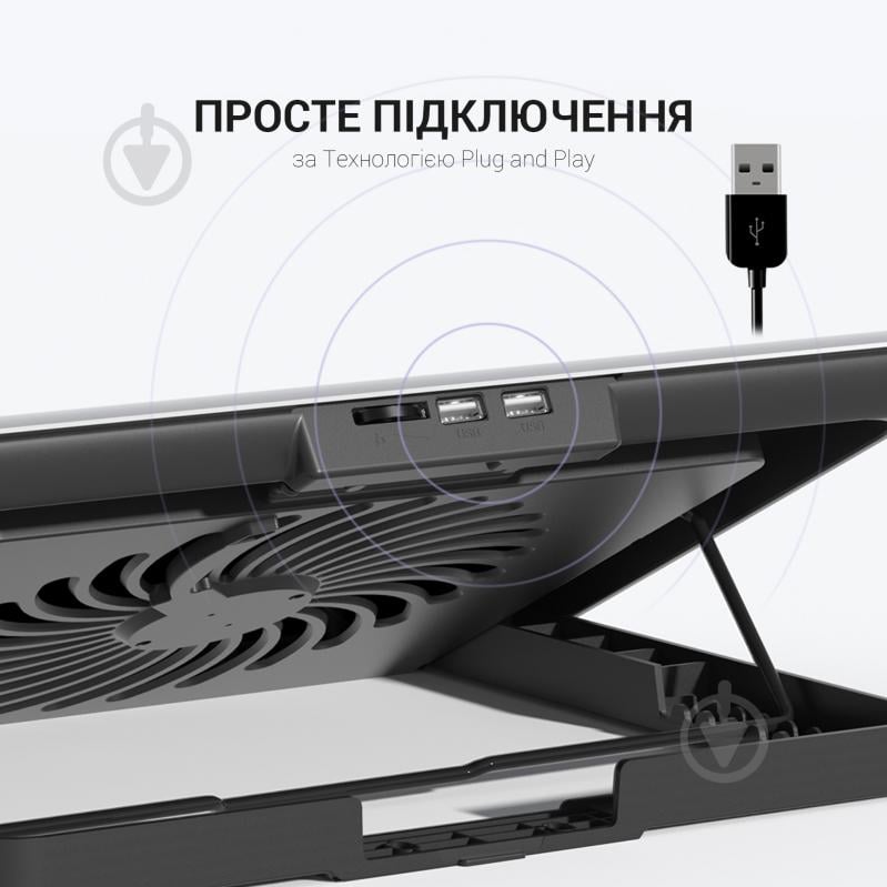 Подставка для ноутбука GamePro Silver (CP620S) - фото 15