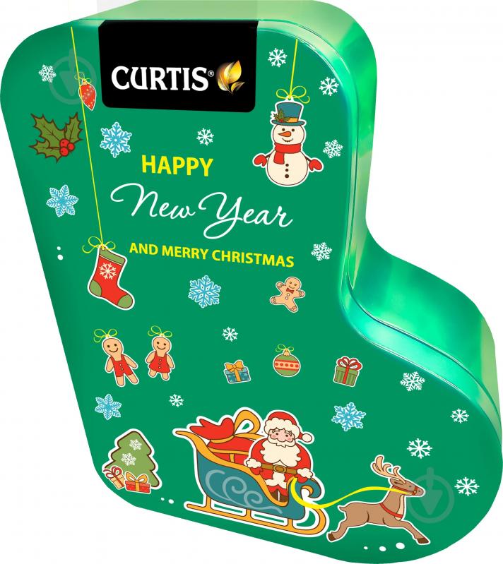 Чай черный Curtis Happy New Year and Merry Christmas дизайн в ассортименте 80 г - фото 3