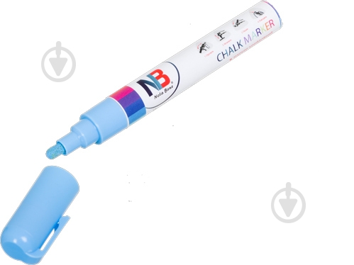 Маркер меловой 2 мм T725077 голубой - фото 1