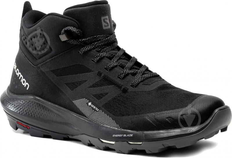 Черевики Salomon OUTPULSE MID GTX L41588800 р.46 2/3 чорний - фото 2