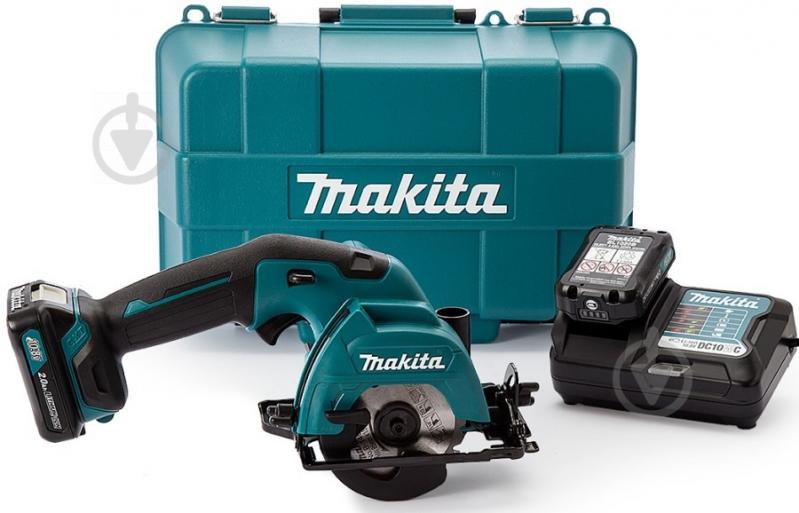 Пилка дискова Makita акумуляторна HS301DWYE - фото 6