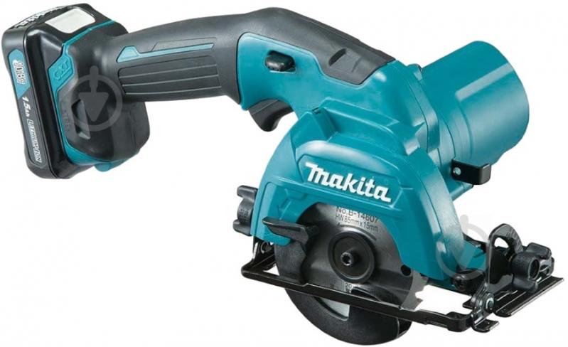 Пилка дискова Makita акумуляторна HS301DWYE - фото 2