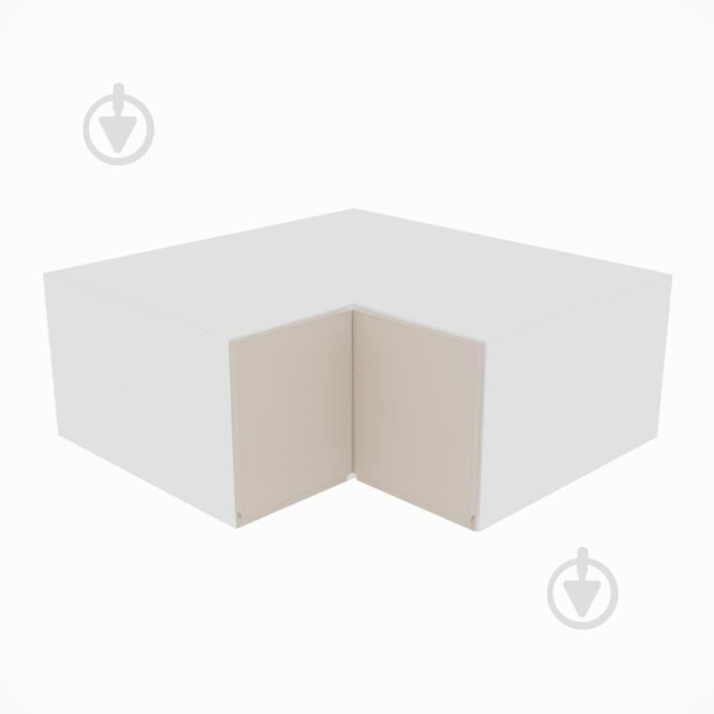 Шафа Влада (А 90х90 прямий (570)права) пломбір/білий Світ Меблів - фото 1