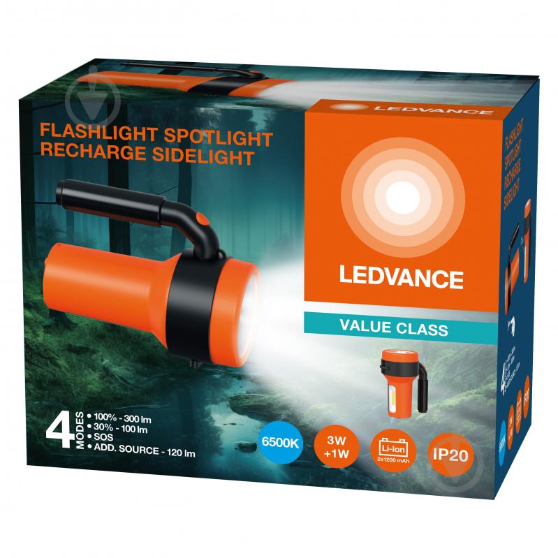 Ліхтар для кемпінгу Ledvance FLASHLIGHT SPOTLIGHT SIDELIGHT - фото 4