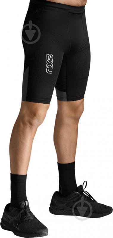 Велосипедки 2XU Light Speed React Compression Shorts MA7050b_BLK/WRF р. S чорний - фото 5 Велосипедки 2XU Light Speed React Compression Shorts MA7050b_BLK/WRF р. S чорний - фото 5