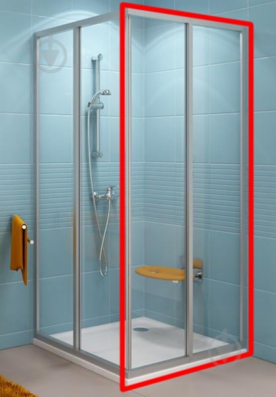 Душевые двери Ravak SRV2-S 80 Белый+Grape - фото 1