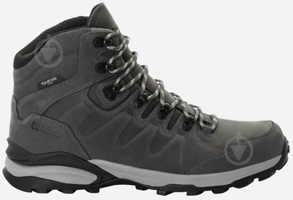 Черевики Jack Wolfskin REFUGIO PRIME TEXAPORE MID M 4059691_6046 р.45,5 сірий - фото 1