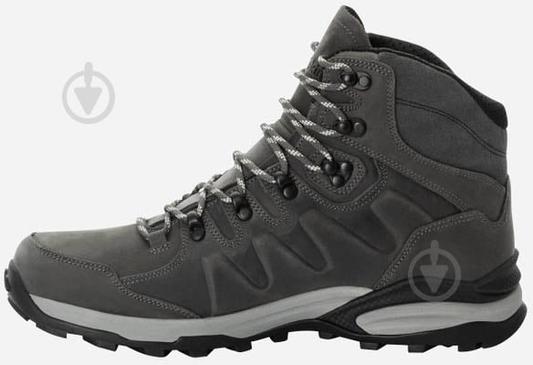 Черевики Jack Wolfskin REFUGIO PRIME TEXAPORE MID M 4059691_6046 р.45,5 сірий - фото 2