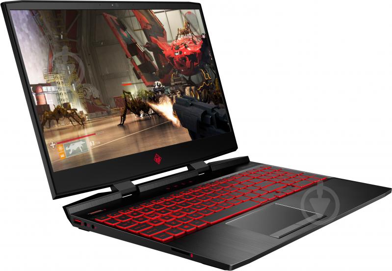 Ноутбук HP OMEN 15-dc0023ur 15.6" (4GY42EA) black - фото 2