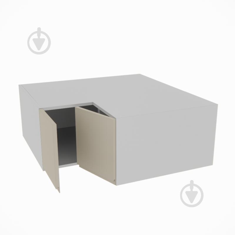 Шафа Влада (А 90х90 прямий (570)ліва) айворі/попелястий Світ Меблів - фото 2 Шафа Влада (А 90х90 прямий (570)ліва) айворі/попелястий Світ Меблів - фото 2