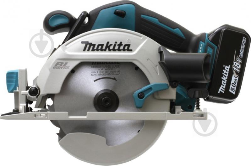 Пилка дискова Makita акумуляторна DHS680ZJ - фото 4