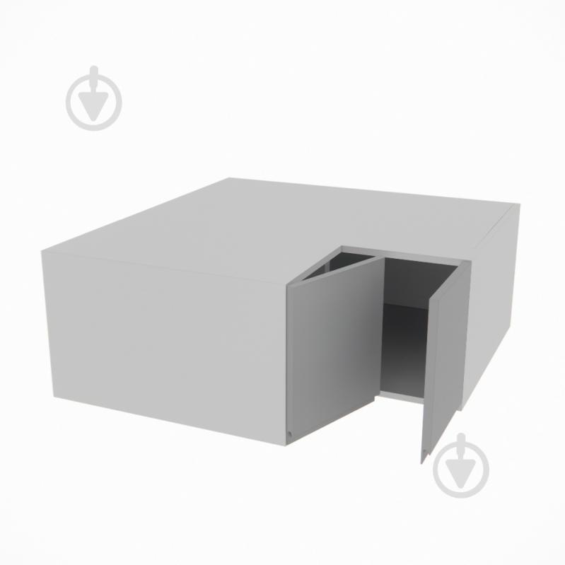 Шафа Влада (А 90х90 прямий (570)права) сірий оксамит/попелястий Світ Меблів - фото 2