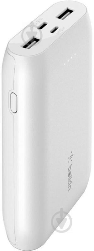 Повербанк Belkin 15 W 10000 mAh white (F8J267BTWHT) - фото 1