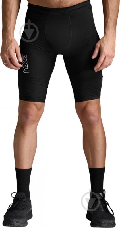 Велосипедки 2XU Light Speed React Compression Shorts MA7050b_BLK/WRF р. M чорний - фото 1 Велосипедки 2XU Light Speed React Compression Shorts MA7050b_BLK/WRF р. M чорний - фото 1