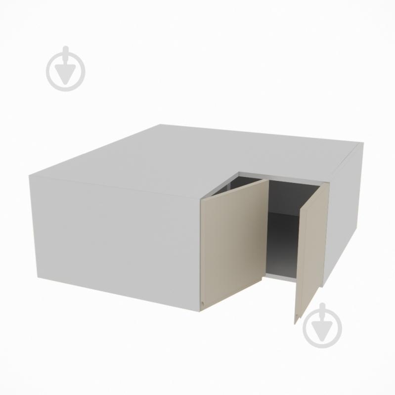 Шафа Влада (А 90х90 прямий (570)права) айворі/попелястий Світ Меблів - фото 2 Шафа Влада (А 90х90 прямий (570)права) айворі/попелястий Світ Меблів - фото 2