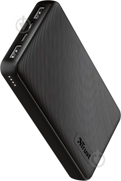 Повербанк Trust Primo Ultra-thin 10000 mAh black (23594) - фото 2