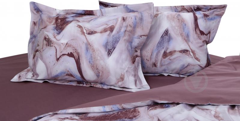 Комплект постельного белья Ice Sheet 2,0 коричневый с рисунком - фото 3