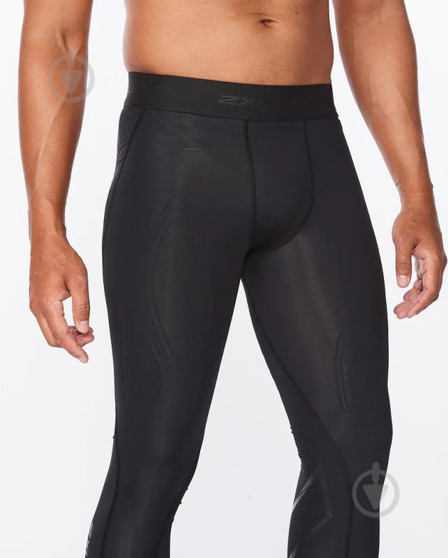 Лосини 2XU Force Compression Tights MA5365b_BLK/NRO р.L чорний - фото 4 Лосини 2XU Force Compression Tights MA5365b_BLK/NRO р.L чорний - фото 4
