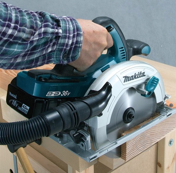 Пила дисковая Makita аккумуляторная DHS710Z - фото 6