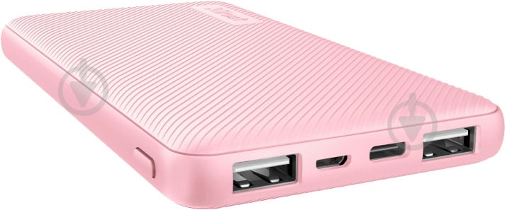 Повербанк Trust Primo Ultra-thin 10000 mAh pink (23897_TRUST) - фото 1