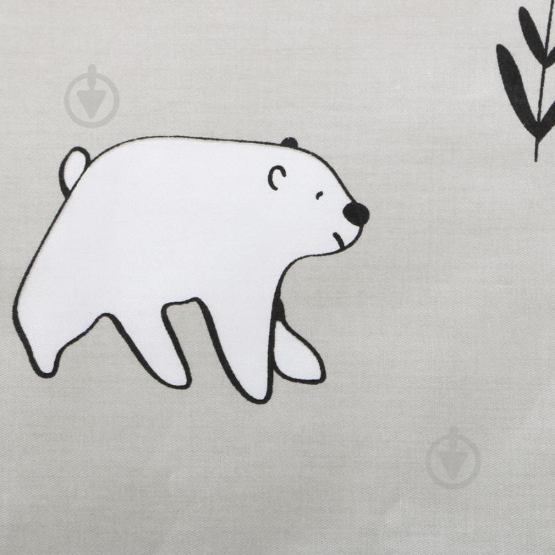 Комплект постельного белья Cute Bear 2,0 серый - фото 5